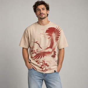 Moctross Men's Crane Flight Graphic Tee