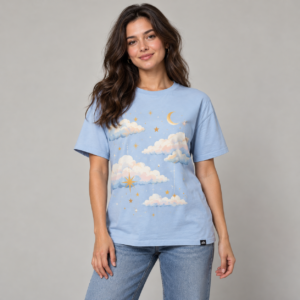 Moctross Women's Cloud Dream Graphic Tee