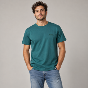 Moctross Men's Teal Badger T-Shirt