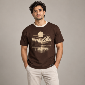 Moctross Men's Espresso Landscape T-Shirt