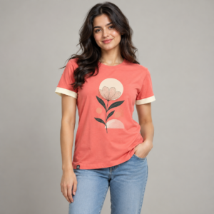 Moctross Women's Coral Bloom T-Shirt