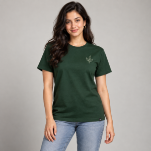 Moctross Women's Forest Leaf T-Shirt